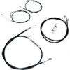 1996-2006 Softail Deuce/Deluxe/Fat Boy/Heritage Classic 12-14" Black Vinyl Cables